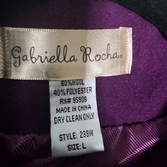 Gabriella Rocha wool blend pea coat jacket - Picture 7 of 11